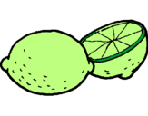 Desenho Limão pintado por joao