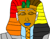 Desenho Tutankamon pintado por FELIPE