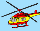 Desenho Helicoptero  pintado por Rafael p