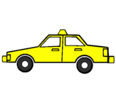 Desenho Taxi pintado por guilherme
