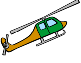 Desenho Helicóptero brinquedo pintado por aaaa