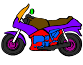Desenho Motocicleta pintado por DAVI