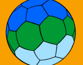 Desenho Bola de futebol II pintado por rera