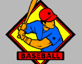 Desenho Logo de basebol pintado por joao carlos