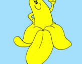 Desenho Banana pintado por rhuan;diego
