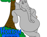 Desenho Horton pintado por pepe
