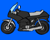 Desenho Motocicleta pintado por BMX