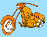 Desenho Moto pintado por jhonatan