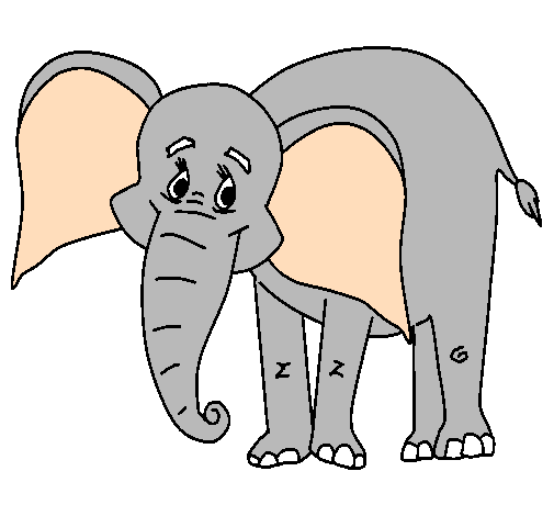 Elefante feliz