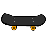 Desenho Skate II pintado por mafalda