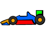 Desenho Fórmula 1 pintado por thiago