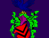 Desenho Escudo de armas e águia pintado por wallace.junior