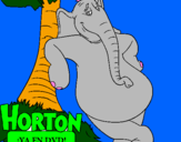 Desenho Horton pintado por kaiqui