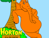 Desenho Horton pintado por africa