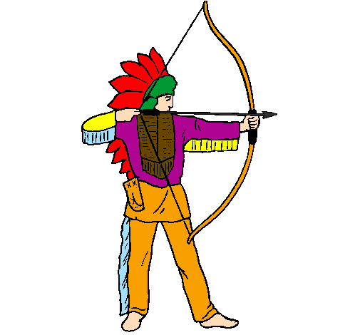 Índio com arco