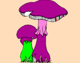 Desenho Cogumelos pintado por emanuele - 121