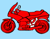 Desenho Motocicleta pintado por Pedro Antonio