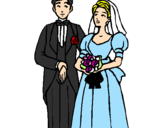 Desenho Marido e esposa III pintado por lara