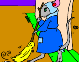 Desenho La ratita presumida 1 pintado por sarocas