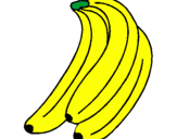 Desenho Plátanos pintado por Dani
