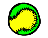 Desenho Bola de basebol pintado por JORGE