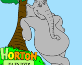 Desenho Horton pintado por Tiago