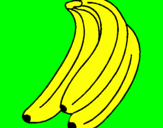 Desenho Plátanos pintado por nayara luisa