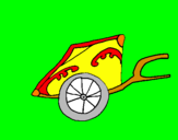 Desenho Carroça romano pintado por BMX