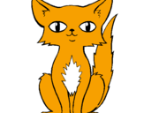 Desenho Gato persa pintado por fabiana