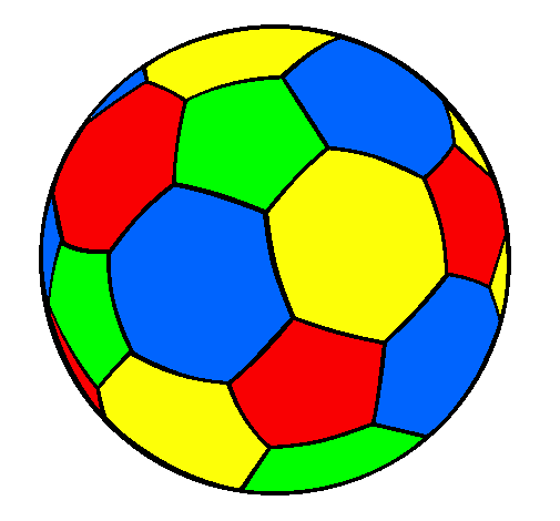 Desenho de Bola de futebol II pintado e colorido por Usuário não registrado  o dia 13 de Março do 2018