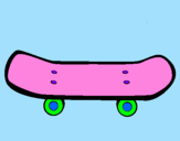Desenho Skate II pintado por LEONARDO
