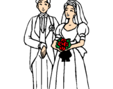 Desenho Marido e esposa III pintado por ana