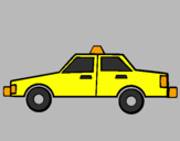 Desenho Taxi pintado por wittmann
