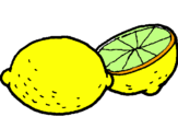 Desenho Limão pintado por Liliana