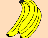 Desenho Plátanos pintado por karen