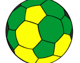 Desenho Bola de futebol II pintado por Ike