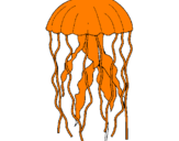 Desenho Medusa pintado por lugu