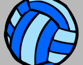 Desenho Bola de voleibol pintado por maiza