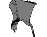 Desenho Capacete de cavaleiro  pintado por enzo gabriel 