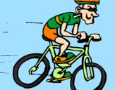 Desenho Ciclismo pintado por ertferretrte