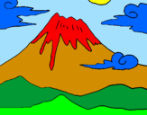 Desenho Monte Fuji pintado por rui 21