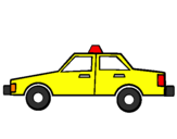 Desenho Taxi pintado por Tami