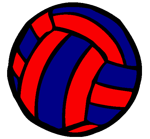 Desenho Bola de voleibol pintado por isa_lucas