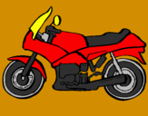 Desenho Motocicleta pintado por joaovitor