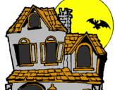 Desenho Casa do mistério pintado por Rytha