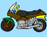 Desenho Motocicleta pintado por gabriel werncke