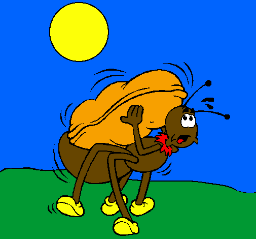 Formiga e amendoim
