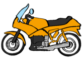 Desenho Motocicleta pintado por xdbvngf