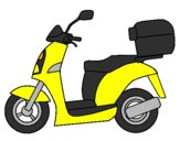 Desenho Ciclomotor pintado por bill kaulitz