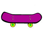 Desenho Skate II pintado por Bruno